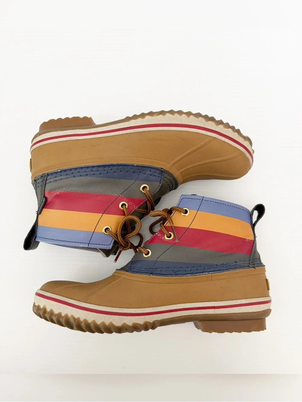 The Great + Eddie Bauer The Hunt Pac Mid Boots in a Striped Pattern - 8